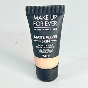 Make Up For Ever Matte Velvet Skin Full Coverage Foundation Y415 Travel .16 oz